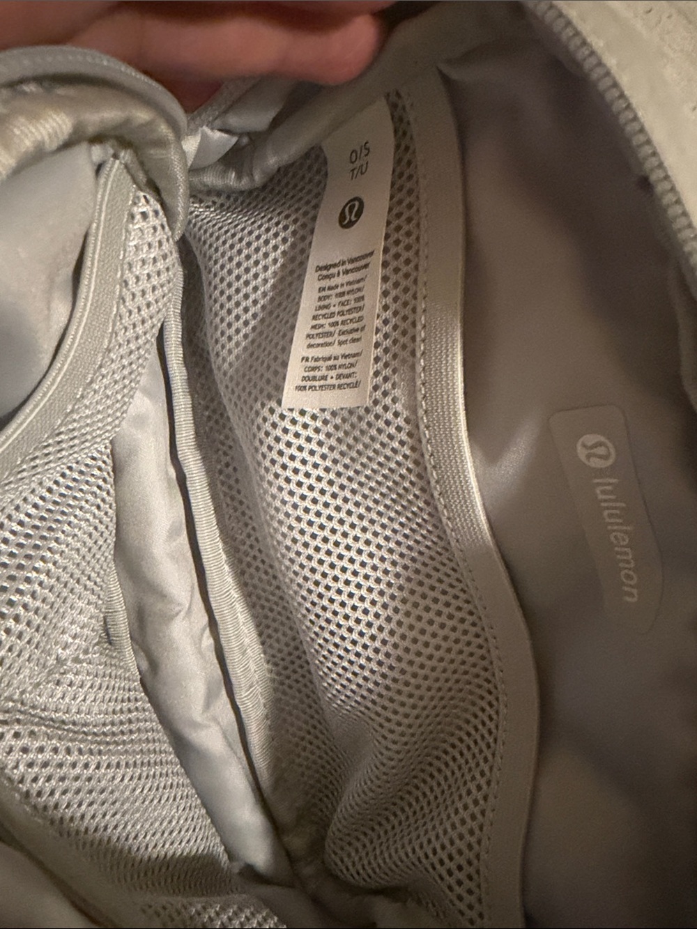 lululemon athletica Light Gray Men's Waist Pack - Picture 2 of 3